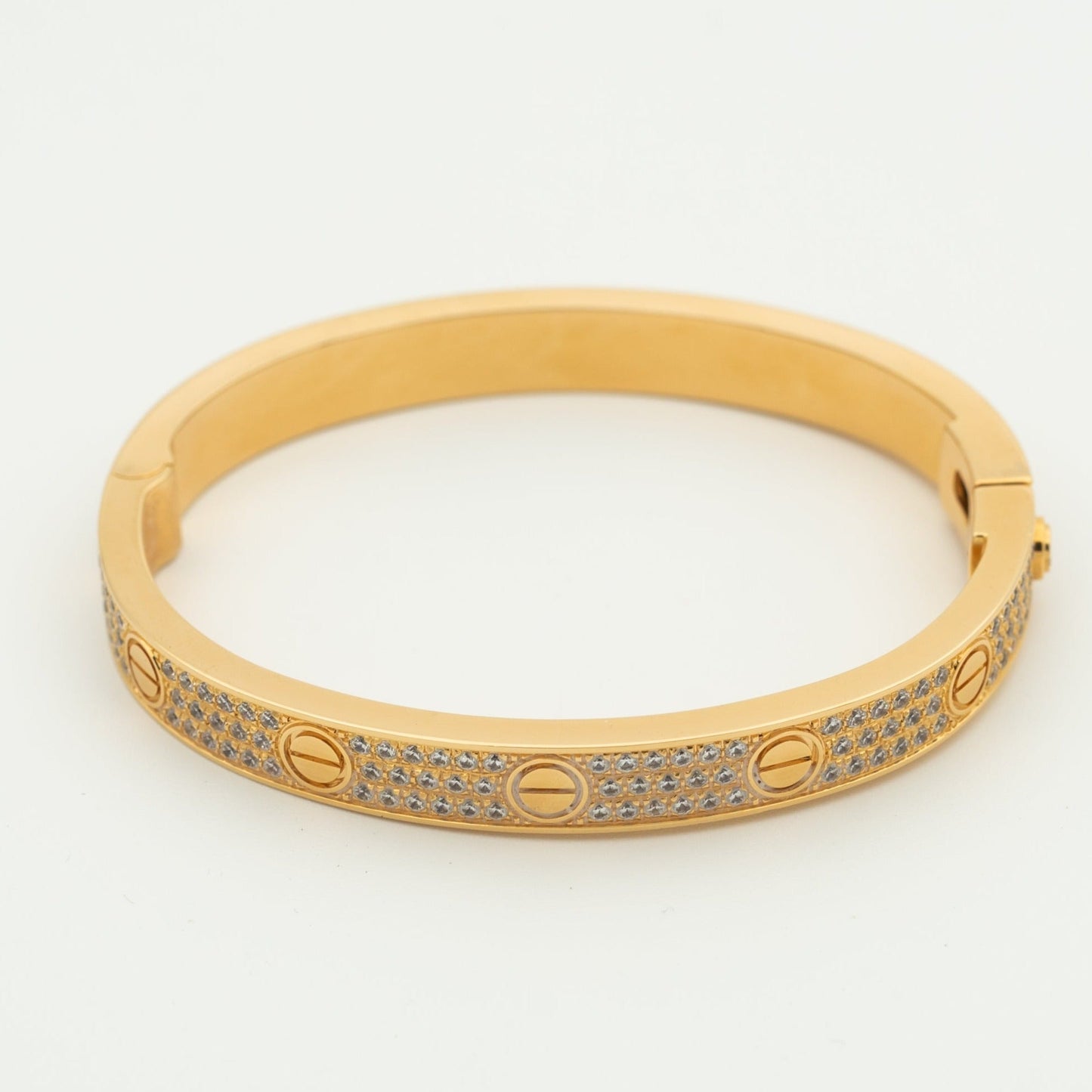 [BloomBling]LOVE BRACELET 6.1MM DIAMOND-PAVED