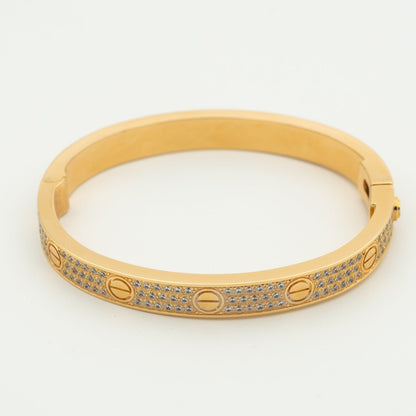 [BloomBling]LOVE BRACELET 6.1MM DIAMOND-PAVED
