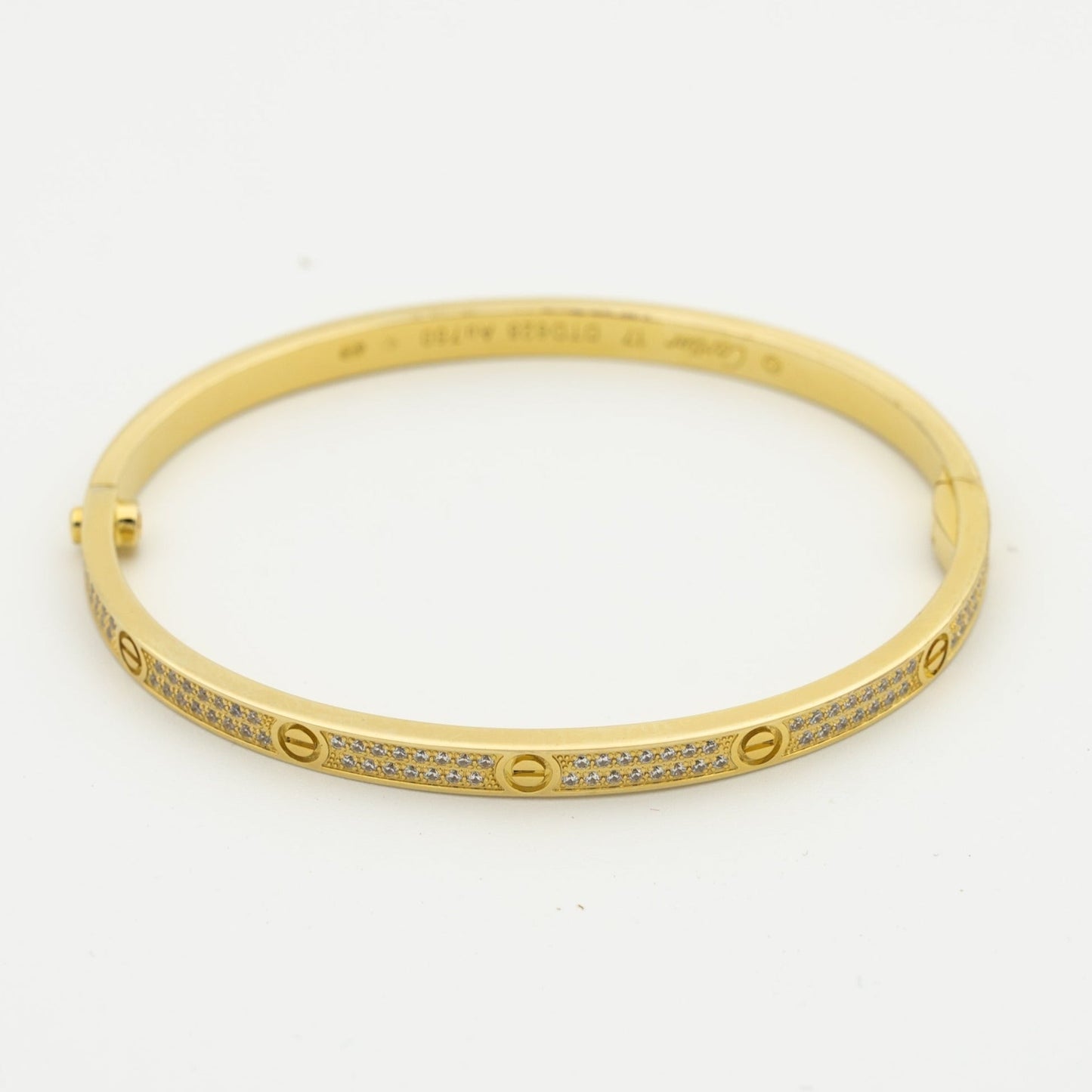 [BloomBling]LOVE BRACELET 3.65MM DIAMOND-PAVED