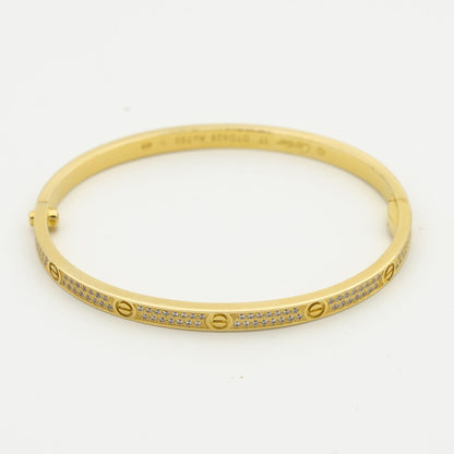 [BloomBling]LOVE BRACELET 3.65MM DIAMOND-PAVED