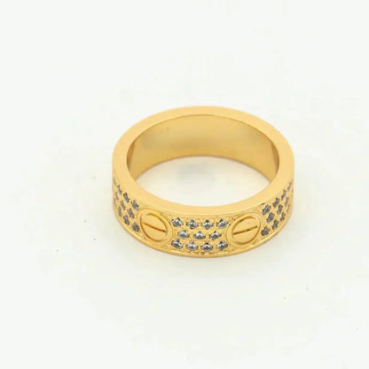 [BloomBling]LOVE RING 5.5MM DIAMONDS PAVED