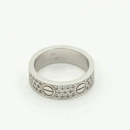 [BloomBling]LOVE RING 5.5MM DIAMONDS PAVED