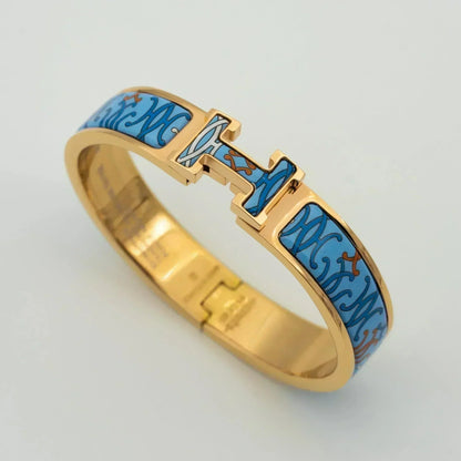 [BloomBling]H BRACELET BLUE MULTICOLOR