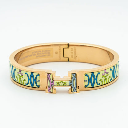 [BloomBling]H BRACELET BEIGE MULTICOLOR