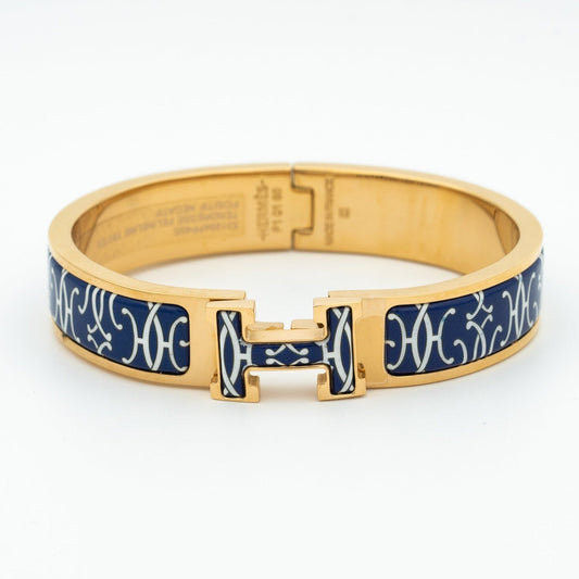 [BloomBling]H BRACELET BLACK MULTICOLOR