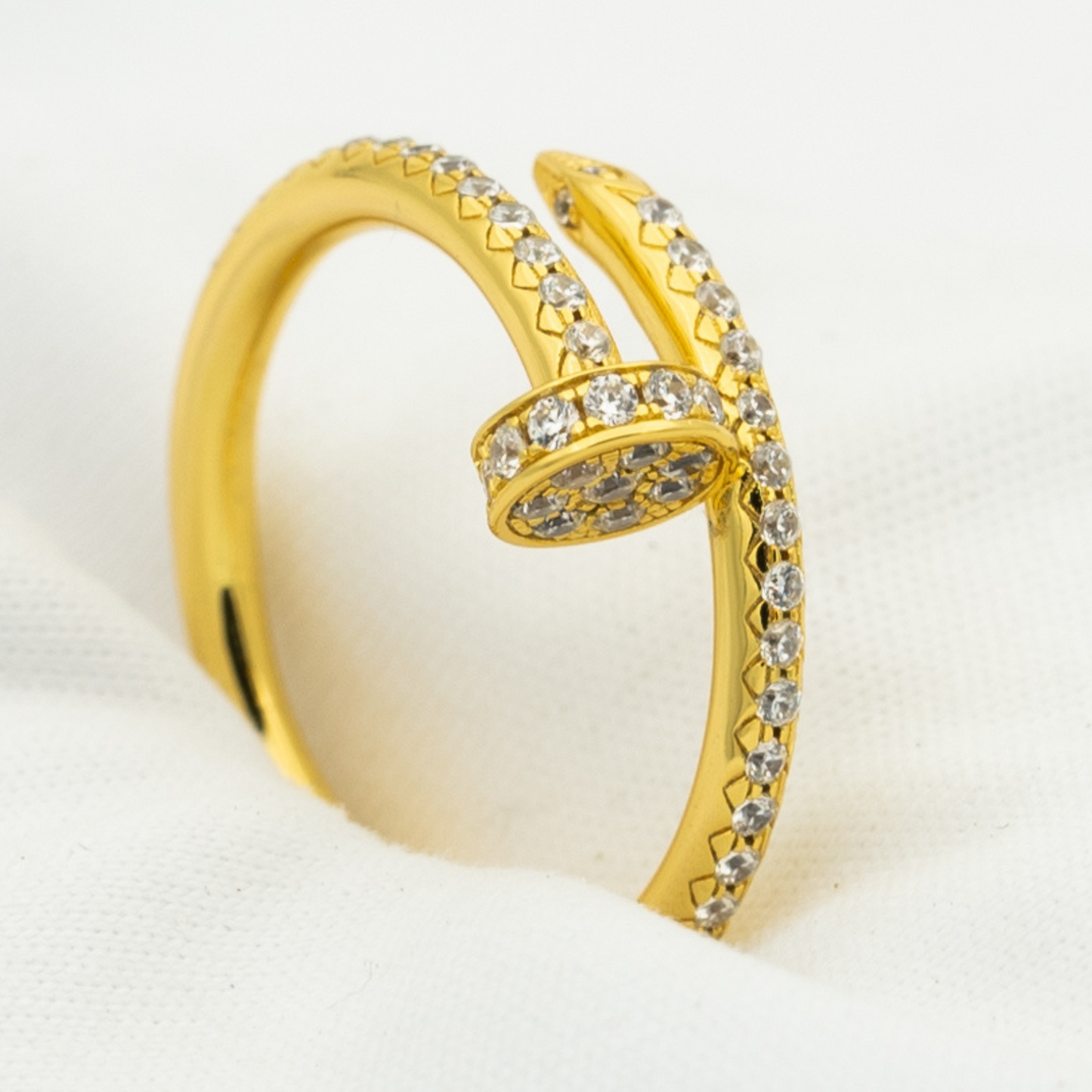[BloomBling]JUSTE RING 1.8MM GOLD DIAMONDS