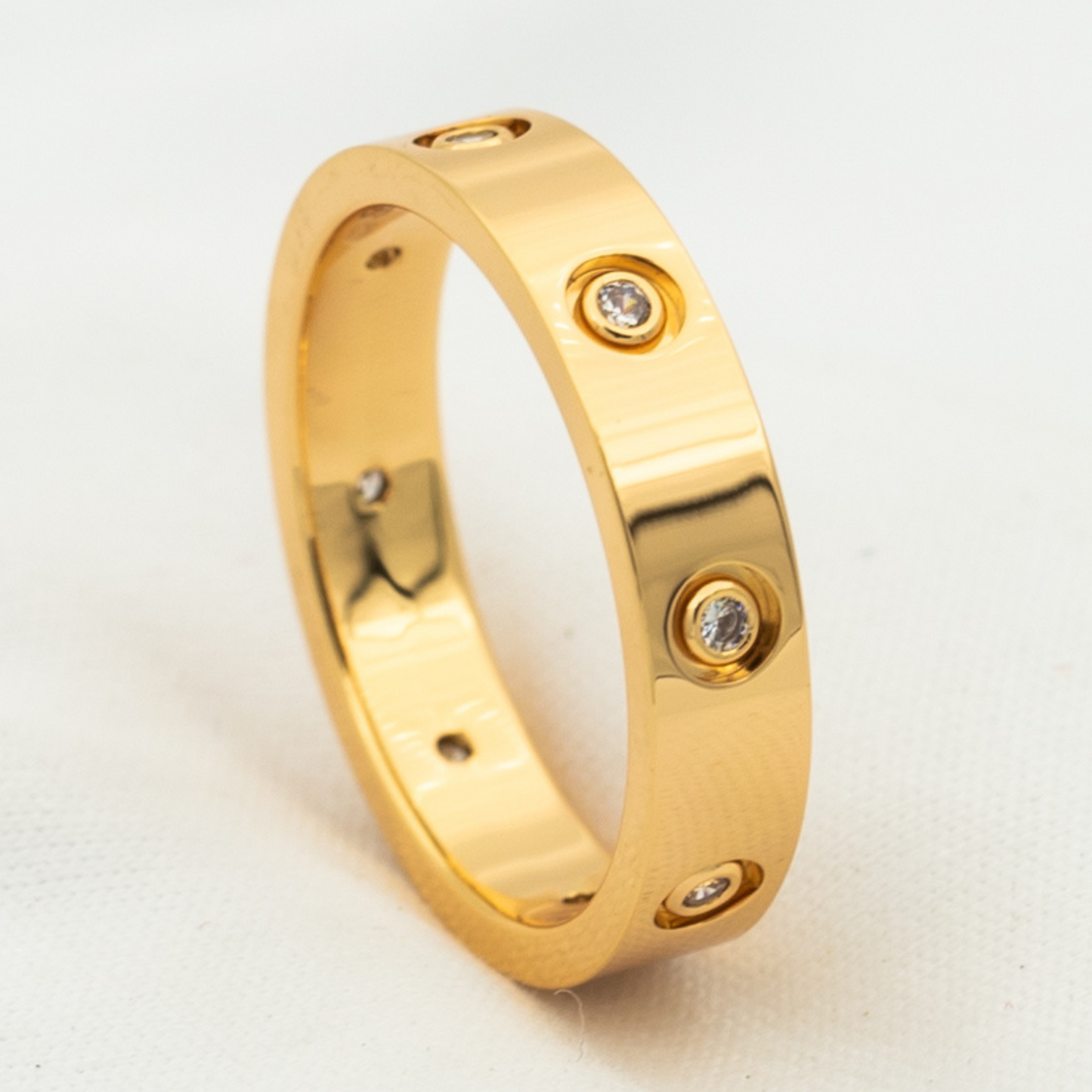 [BloomBling]LOVE RING 3.6MM 8 DIAMONDS