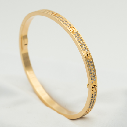 [BloomBling]LOVE BRACELET 3.65MM DIAMOND-PAVED