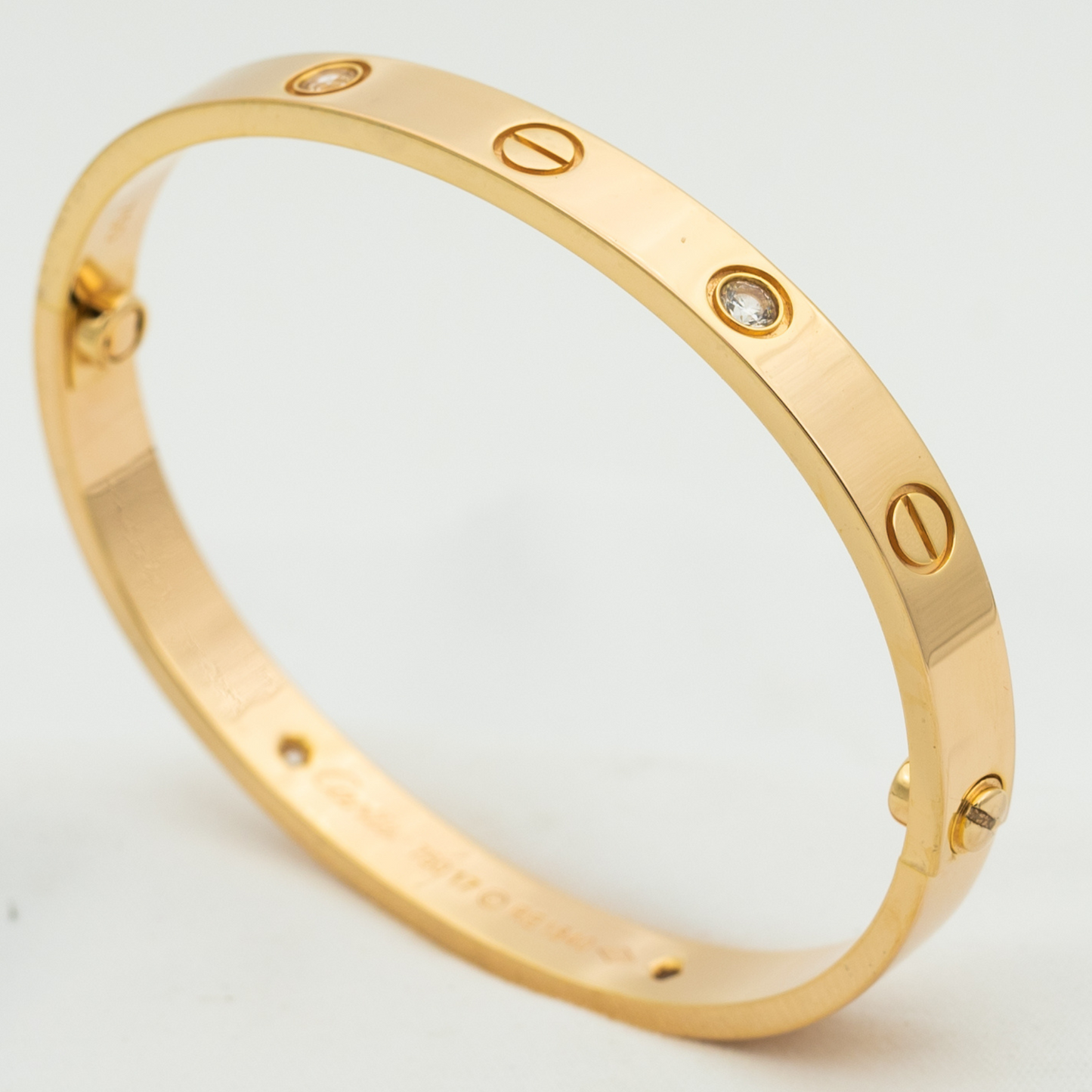 [BloomBling]LOVE BRACELET 6.1MM 4 DIAMONDS