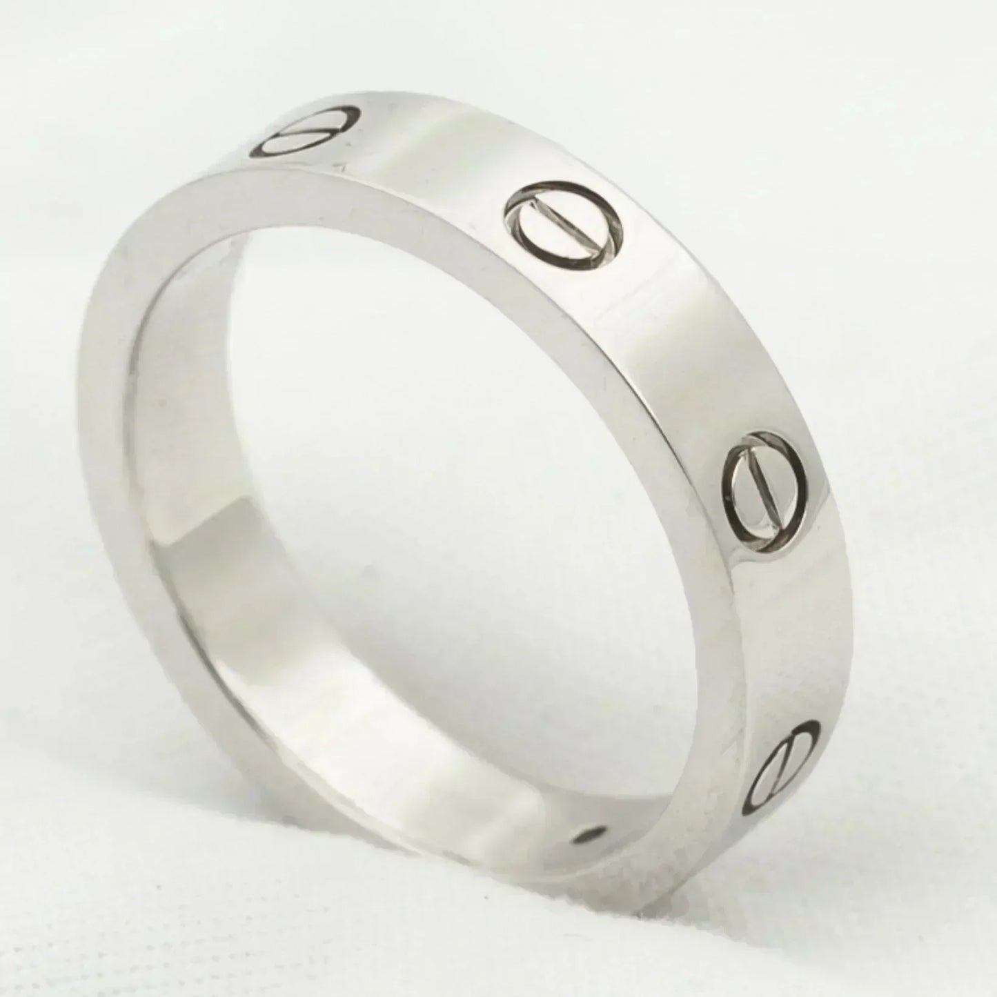 [BloomBling]LOVE RING 4MM 1 DIAMOND SILVER
