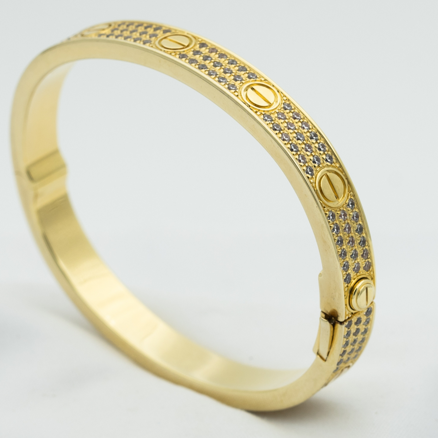[BloomBling]LOVE BRACELET 6.1MM DIAMOND-PAVED