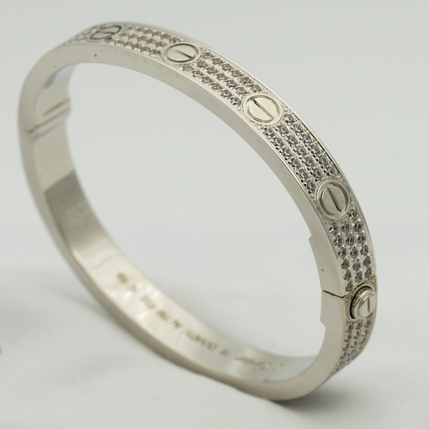 [BloomBling]LOVE BRACELET 6.1MM DIAMOND-PAVED