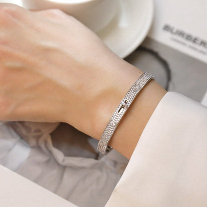 [BloomBling]KELLY BRACELET DIAMOND PAVED