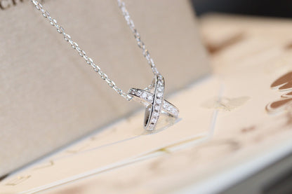 [BloomBling]JEUX DE DIAMOND NECKLACE