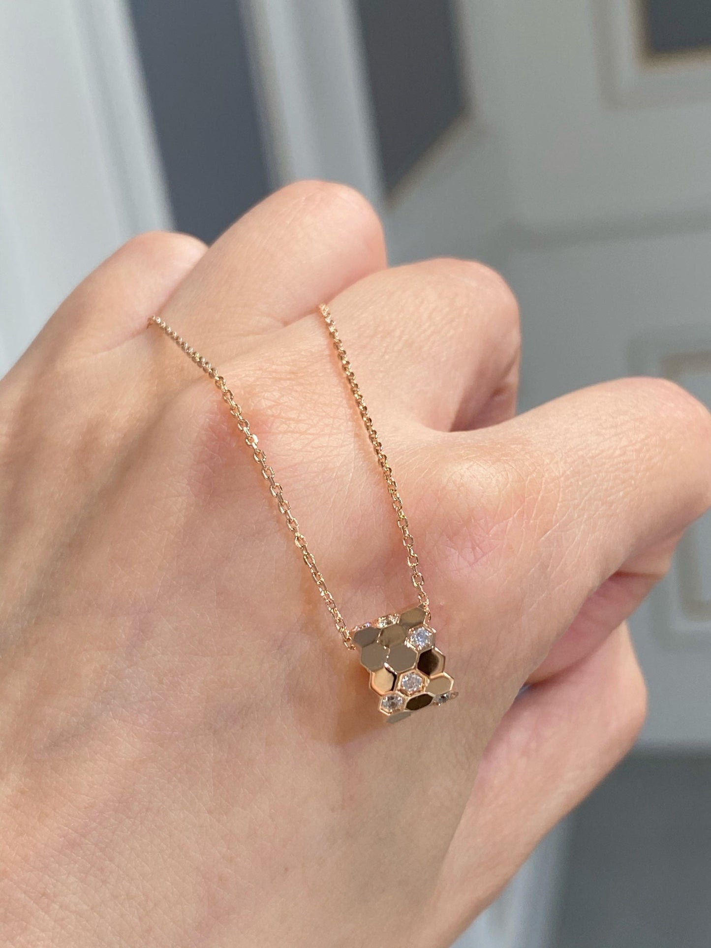 [BloomBling]BEE LOVE DIAMOND NECKLACE