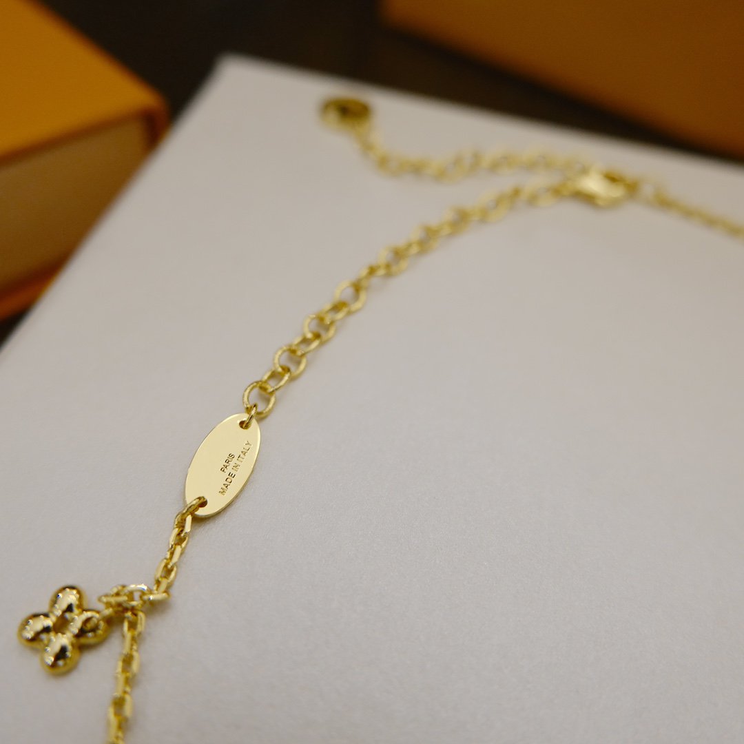 [BloomBling]BLOOMING SUPPLE NECKLACE BRASS