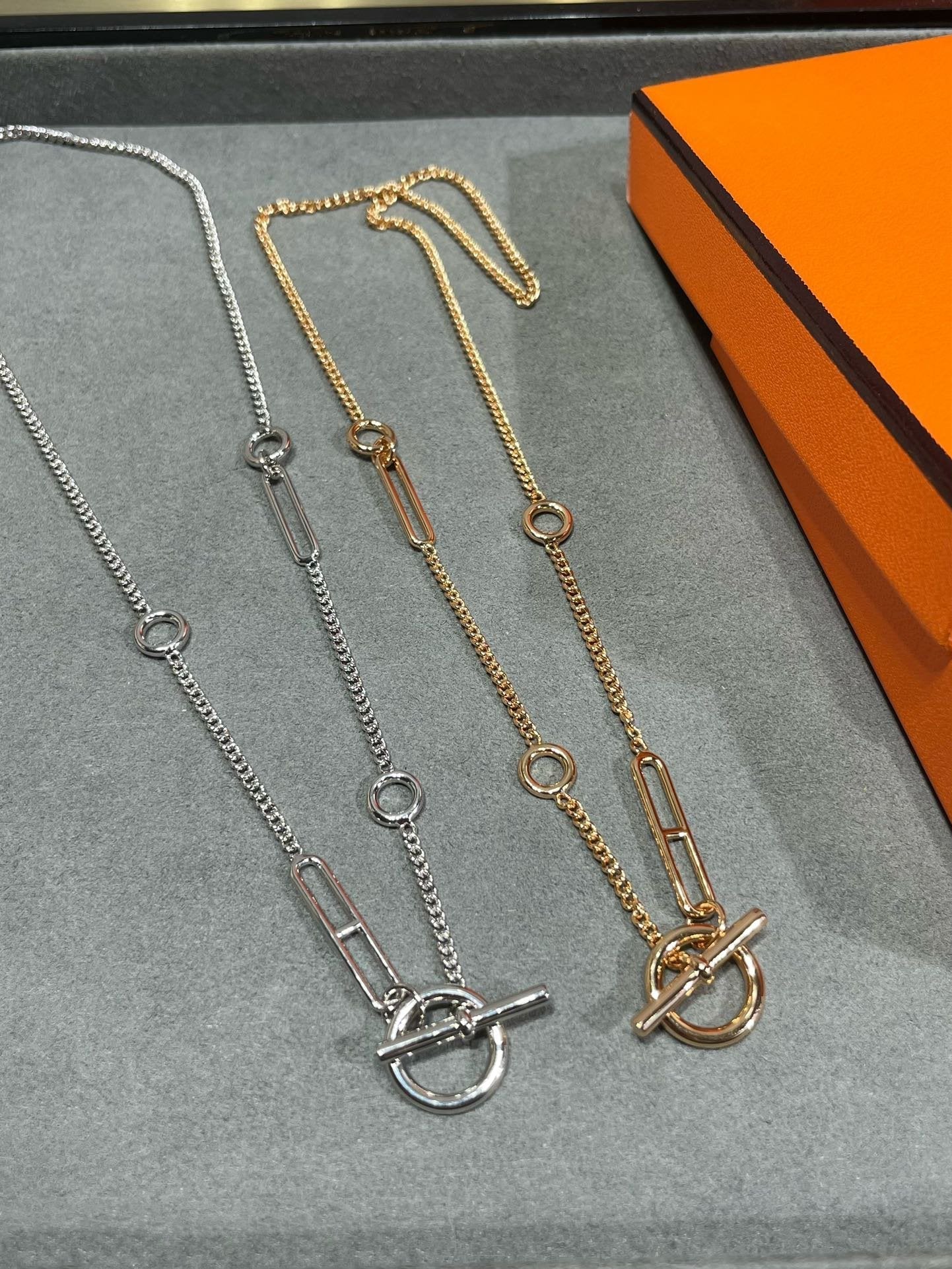 [BloomBling]HM STERLING CHAINE D'ANCRE HEART