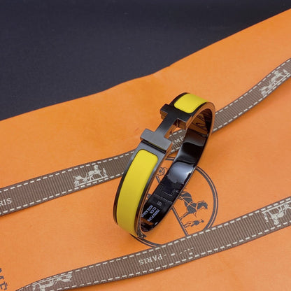 [BloomBling]CLIC HM SO BLACK YELLOW BRACELET