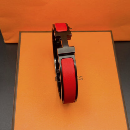 [BloomBling]CLIC HM SO BLACK RED BRACELET