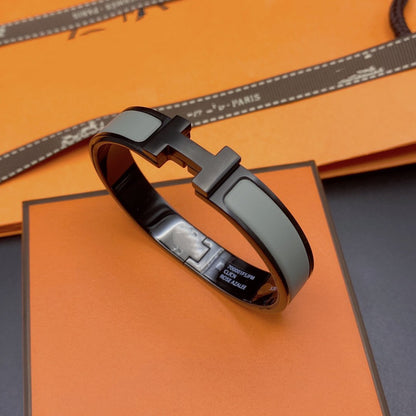 [BloomBling]CLIC HM SO BLACK GREY BRACELET