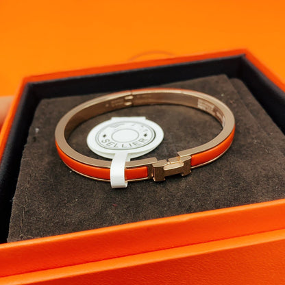 [BloomBling]CLASSIC HM CLIC RED 8MM ENAMEL BRACELET