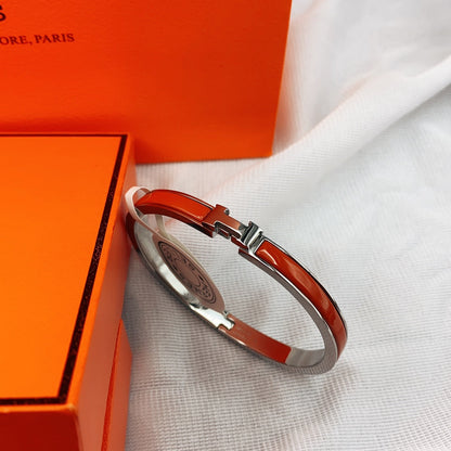 [BloomBling]CLASSIC HM CLIC RED 8MM ENAMEL BRACELET