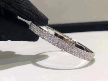 [BloomBling]HM KELLY BRACELET IN SILVER AND FULL PAVE DIAMOND