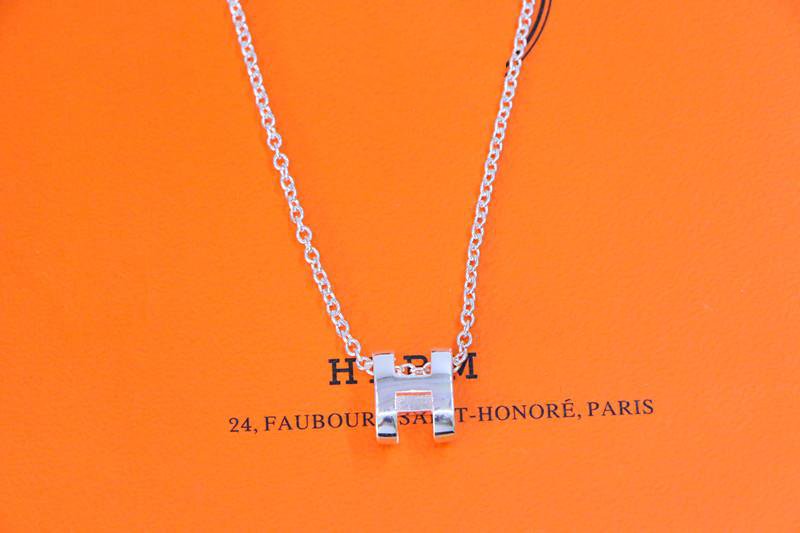 [BloomBling]HM NECKLACE H LETTER OVAL SERIES