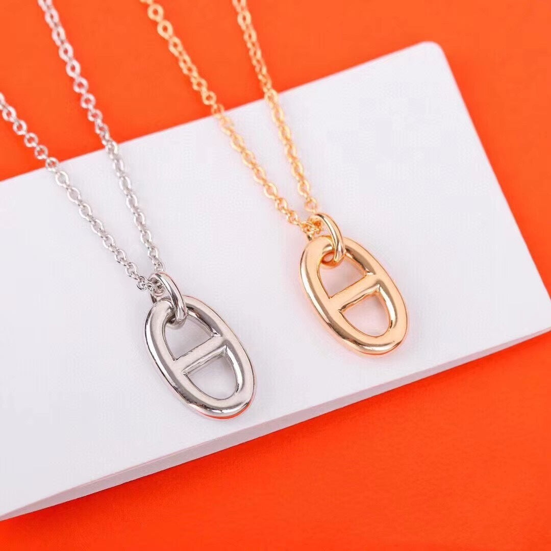 [BloomBling]HM PIG NOSE NECKLACE
