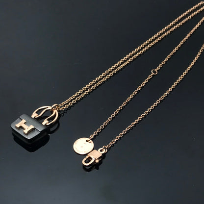 [BloomBling]WOMEN'S HM AMULETTES CONSTANCE PENDANT NECKLACE