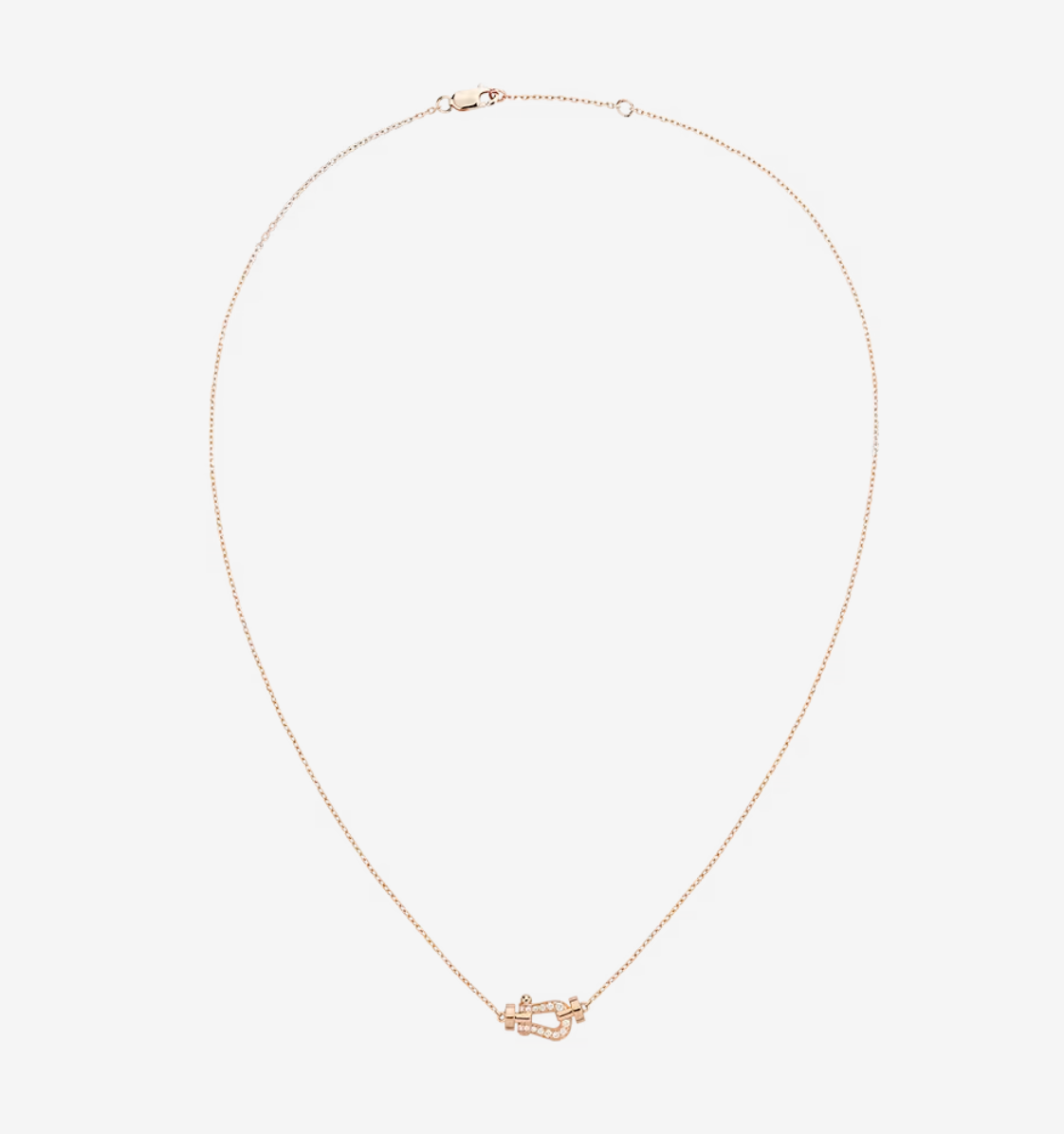 [BloomBling]FORCE 10 DIAMOND PINK GOLD NECKLACE MINI MODEL