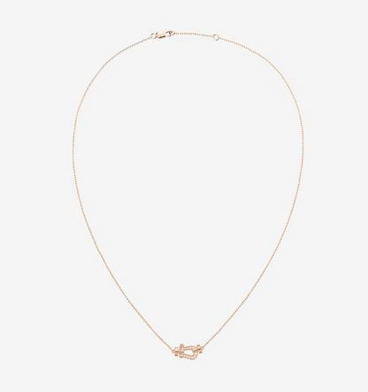 [BloomBling]FORCE 10 DIAMOND PINK GOLD NECKLACE MINI MODEL