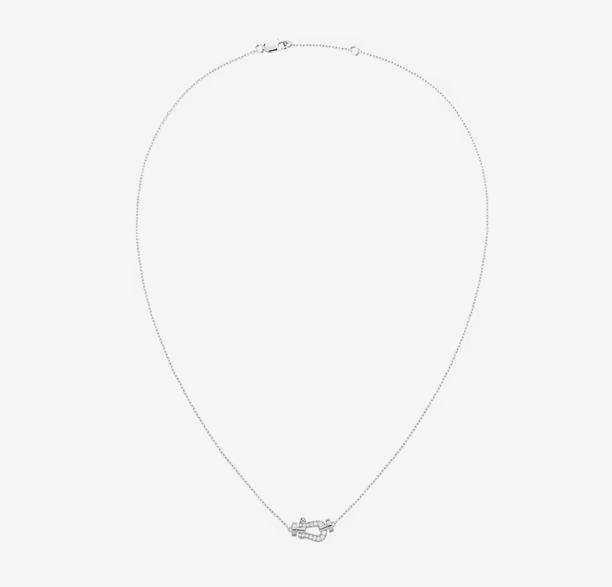 [BloomBling]FORCE 10 DIAMOND SILVER NECKLACE MINI MODEL