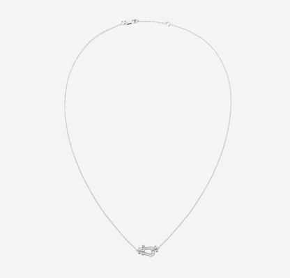 [BloomBling]FORCE 10 DIAMOND SILVER NECKLACE MINI MODEL