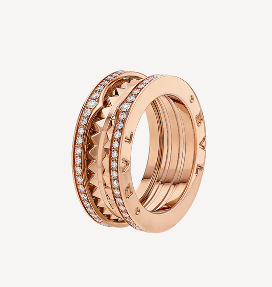 [BloomBling]ZERO 1 ROCK DIAMOND PINK GOLD