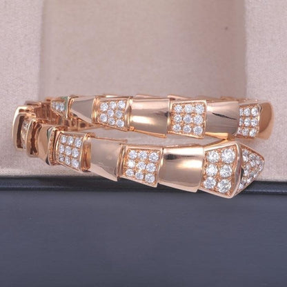 [BloomBling]SERPENTI BRACELET PINK GOLD DIAMOND