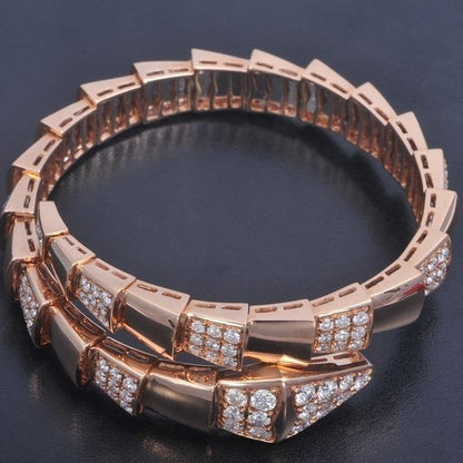 [BloomBling]SERPENTI BRACELET PINK GOLD DIAMOND