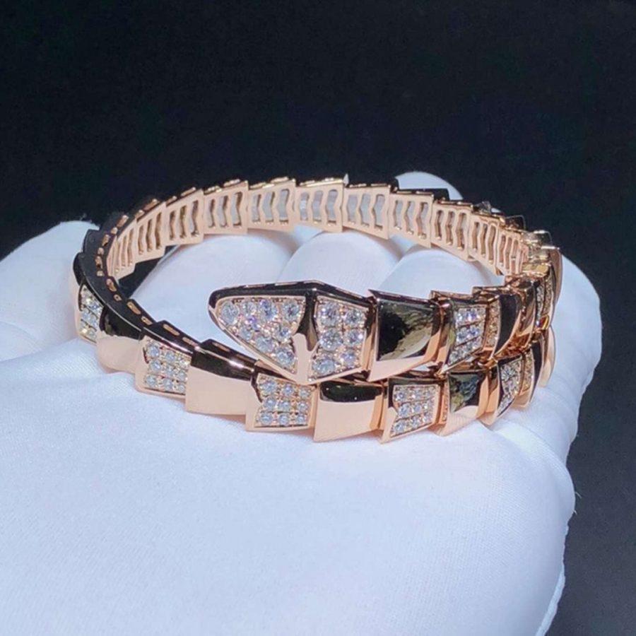 [BloomBling]SERPENTI BRACELET PINK GOLD DIAMOND