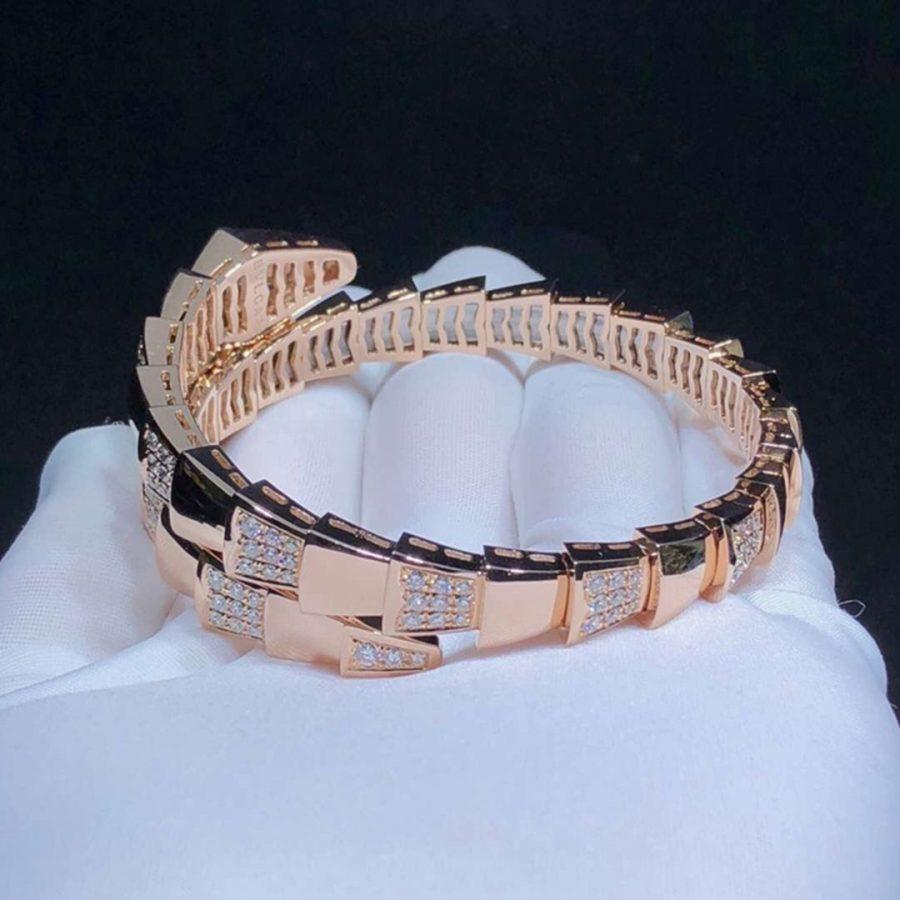 [BloomBling]SERPENTI BRACELET PINK GOLD DIAMOND