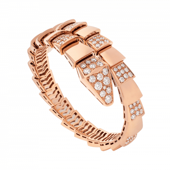 [BloomBling]SERPENTI BRACELET PINK GOLD DIAMOND