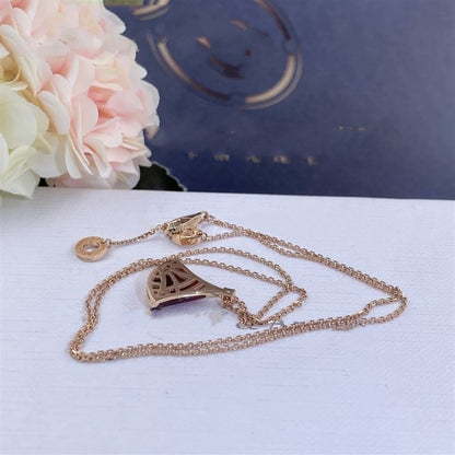 [BloomBling]DREAM NECKLACE CARNELIAN 1 DIAMOND