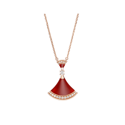 [BloomBling]DREAM NECKLACE CARNELIAN DIAMOND