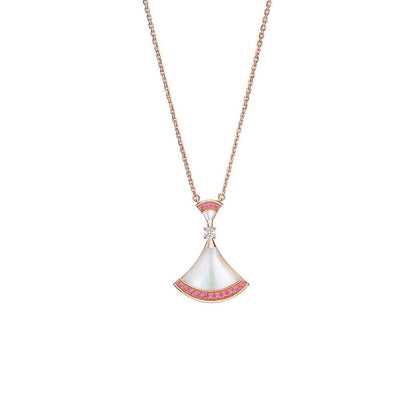 [BloomBling]DREAM NECKLACE MOP PINK DIAMOND