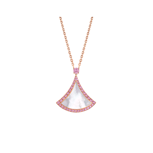 [BloomBling]DREAM NECKLACE MOP DIAMOND PINK