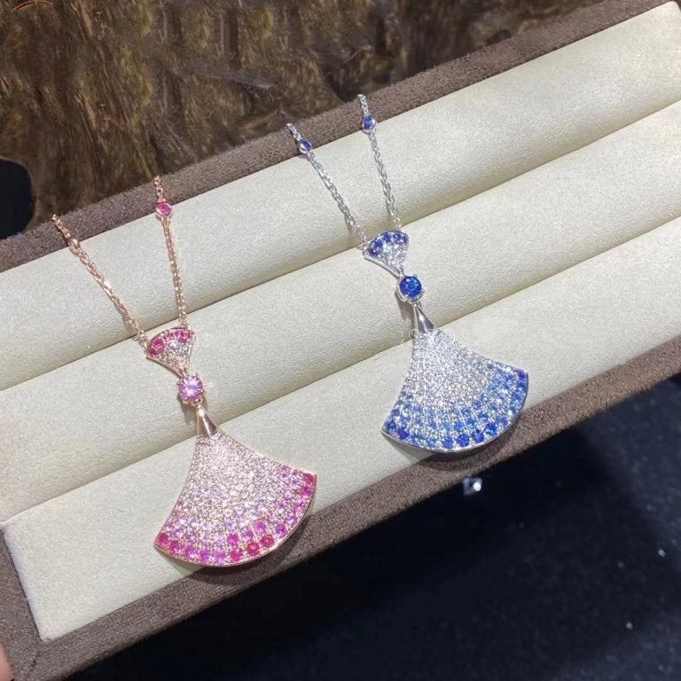 [BloomBling]DREAM NECKLACE AGATE SILVER DIAMOND
