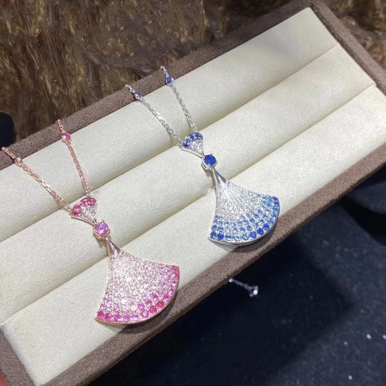 [BloomBling]DREAM NECKLACE AGATE SILVER DIAMOND
