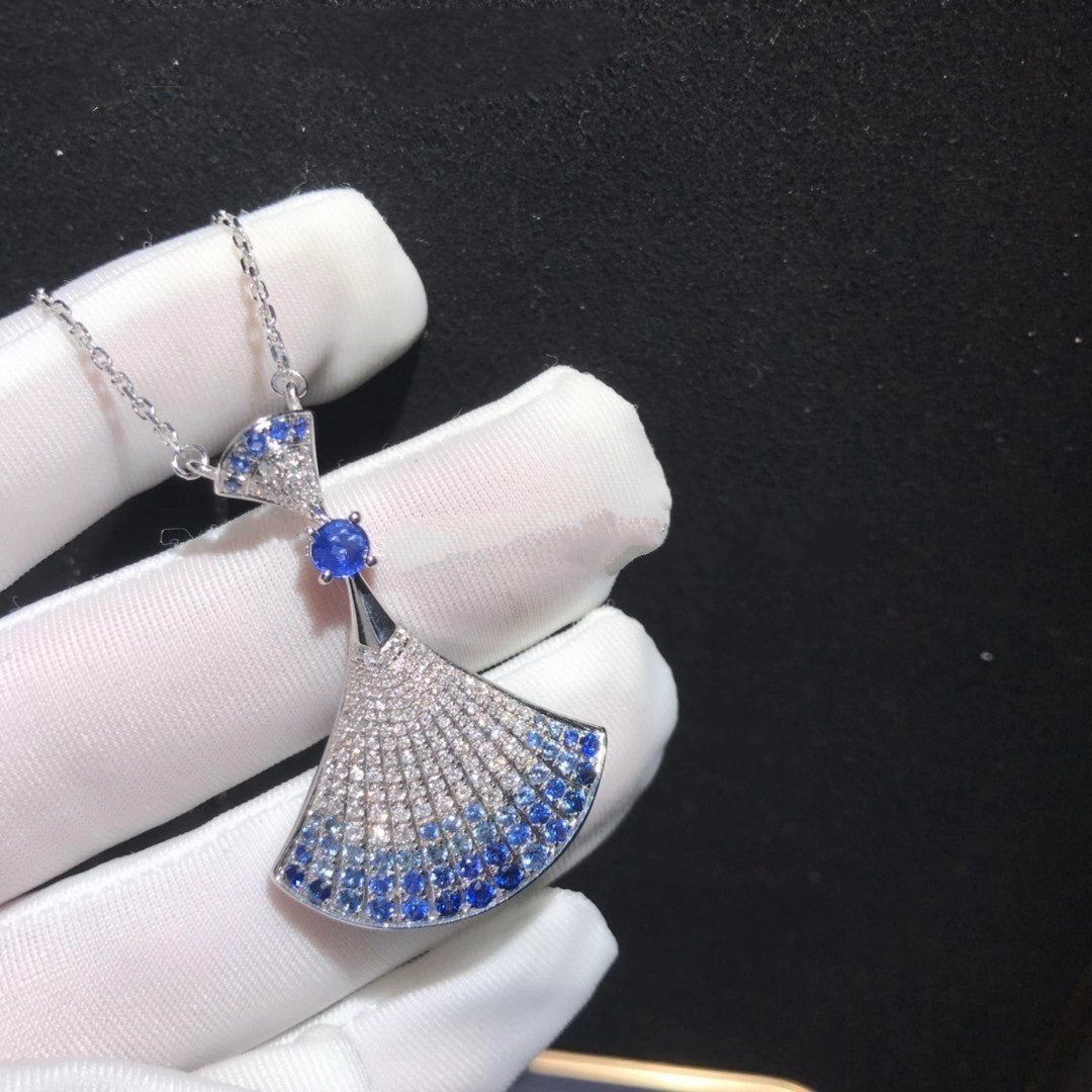 [BloomBling]DREAM NECKLACE AGATE SILVER DIAMOND