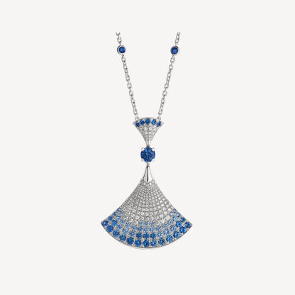 [BloomBling]DREAM NECKLACE AGATE SILVER DIAMOND