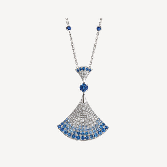 [BloomBling]DREAM NECKLACE AGATE SILVER DIAMOND