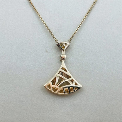 [BloomBling]DREAM NECKLACE PINK GOLD DIAMOND